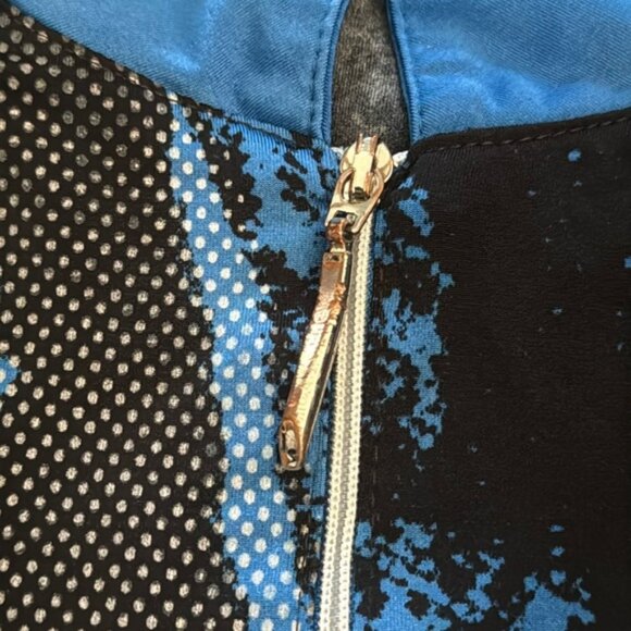 Jamie Sadock Women's Sleeveless Quarter Zip Top Performance Golf Shirt Large - Picture 3 of 6